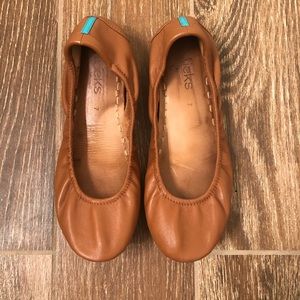 Tieks Chestnut Ballet Flats
